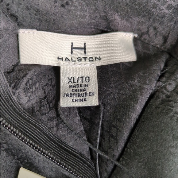 2x 👯♀️Host Pick⚡️H by Halston Snakeskin Print Mock Neck Dress - Picture 7 of 9